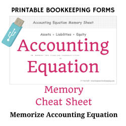 accounting sheet printable