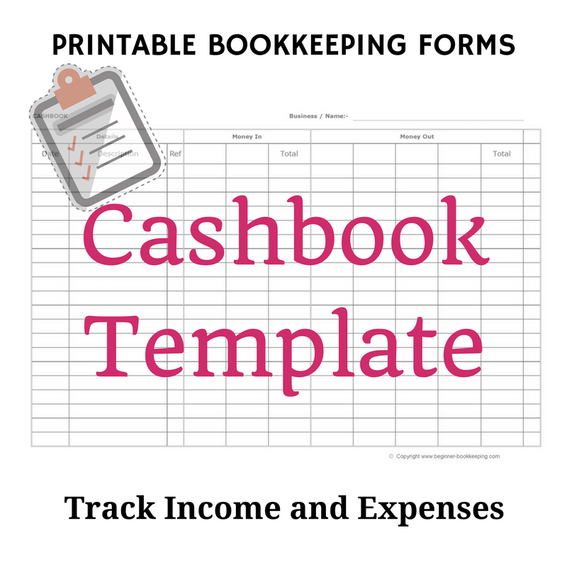 free bookkeeping forms and accounting templates printable pdf free printable income and expense form