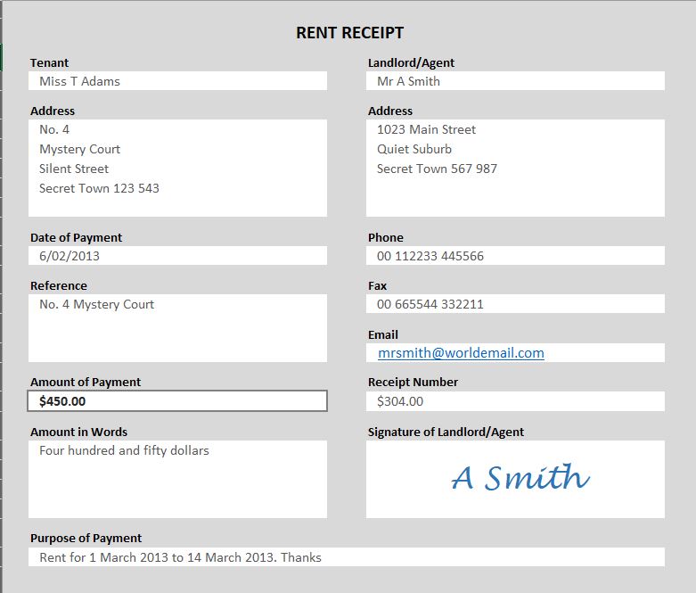 Free Excel Bookkeeping Templates