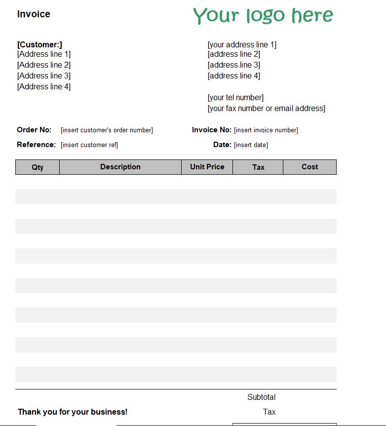 free excel bookkeeping templates