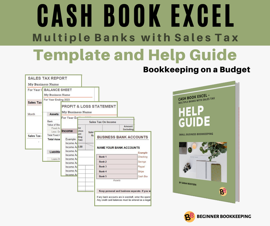 Cash Excel Products Thumbnail Multi Banks with Sales Tax