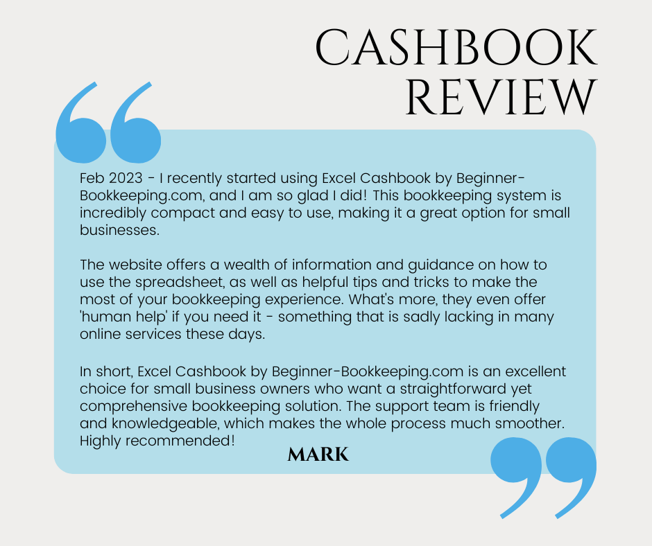 Cashbook Review 2