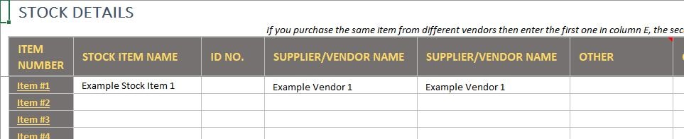 Vendor Contact List Template from www.beginner-bookkeeping.com