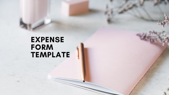Expense form template in Excel for tracking expenses off a credit card, keep up with credit card accounting. What is credit card balance... Expense Form Template