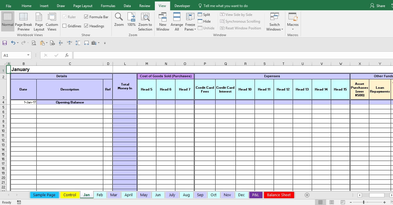 Expense Statement Template from www.beginner-bookkeeping.com