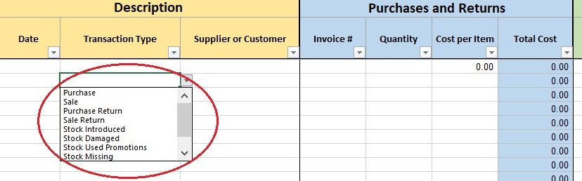 free excel template with invoice and inventory