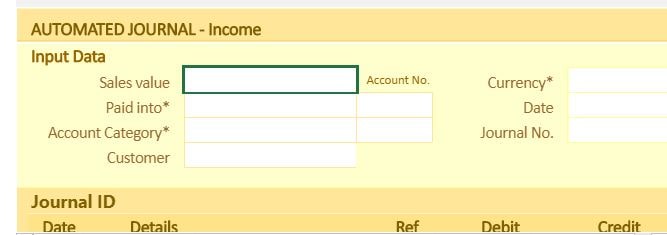 free excel bookkeeping templates