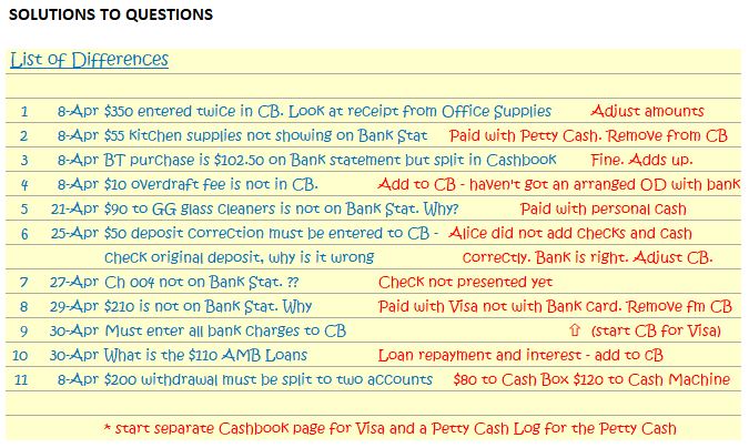 assignment matching exercise 20.01