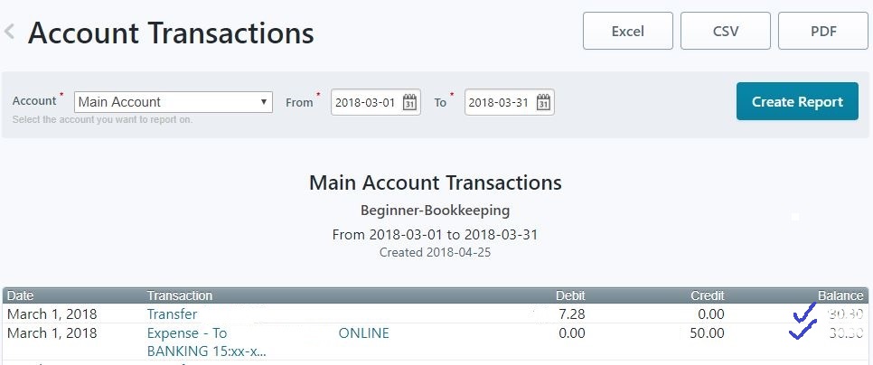 Free Bank Reconciliation Template from www.beginner-bookkeeping.com